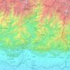 कोशी अञ्चल topographic map, elevation, terrain