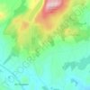 Casheleenan topographic map, elevation, terrain