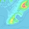 Koko Head topographic map, elevation, terrain