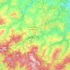 Appennino Reggiano topographic map, elevation, terrain
