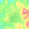 Las Jaras topographic map, elevation, terrain