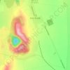 Iron Knob topographic map, elevation, terrain