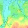 Hammond's Pond topographic map, elevation, terrain