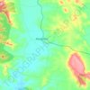 Mulgildie topographic map, elevation, terrain
