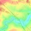 Tickencote topographic map, elevation, terrain