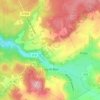 Lucy-le-Bois topographic map, elevation, terrain