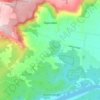 Tapitallee topographic map, elevation, terrain