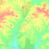Yuleba North topographic map, elevation, terrain