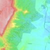 Little Forest topographic map, elevation, terrain