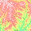 Orizona topographic map, elevation, terrain