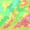 Turtons Creek topographic map, elevation, terrain