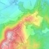 Kalorama topographic map, elevation, terrain