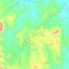 Dalysford topographic map, elevation, terrain