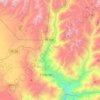 Huasta topographic map, elevation, terrain