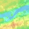 Rural Municipality of Murray River topographic map, elevation, terrain