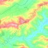 Petriolo topographic map, elevation, terrain
