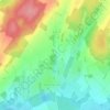 Bard-lès-Pesmes topographic map, elevation, terrain