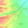 Maturin topographic map, elevation, terrain