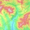 Istán topographic map, elevation, terrain