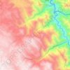 Oxamarca topographic map, elevation, terrain