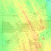 Little Desert National Park topographic map, elevation, terrain