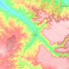 Caltojar topographic map, elevation, terrain