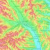 Gleisdorf topographic map, elevation, terrain