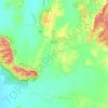 Grenfell topographic map, elevation, terrain