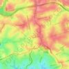 Carlingford topographic map, elevation, terrain