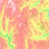 Berlin Township topographic map, elevation, terrain