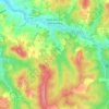 Saint-Vincent-Jalmoutiers topographic map, elevation, terrain