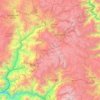 Pallasca topographic map, elevation, terrain