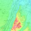 Muret topographic map, elevation, terrain