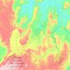 Teresina de Goiás topographic map, elevation, terrain