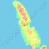 Lougheed Island topographic map, elevation, terrain