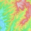 Nordrach topographic map, elevation, terrain