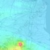Sidoarjo topographic map, elevation, terrain