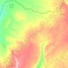 Dr Ruth Segomotsi Mompati District Municipality topographic map, elevation, terrain