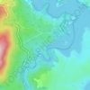 Creel Bay topographic map, elevation, terrain