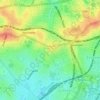 Enmore topographic map, elevation, terrain