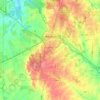 Midlothian topographic map, elevation, terrain