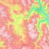 Cajabamba topographic map, elevation, terrain