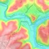 Franklin topographic map, elevation, terrain