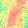 Avalon Wilderness Reserve topographic map, elevation, terrain