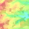 Clipsham topographic map, elevation, terrain