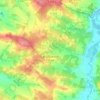 Larroque-sur-l'Osse topographic map, elevation, terrain