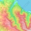 Ribeira da Janela topographic map, elevation, terrain