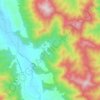 Mongans Bridge topographic map, elevation, terrain