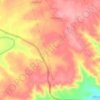 Malhara topographic map, elevation, terrain