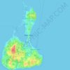 New Shoreham topographic map, elevation, terrain